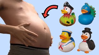 Voring ducks 🫃🦆 (My belly gets huge!) - Vore Story