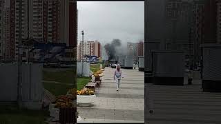 ##пожар в #метро# Некрасова