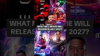 Marvel Studios Plans To Release A Movie In July 2027…