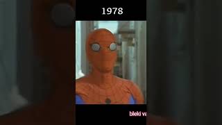 Эволюция ЧЕЛОВЕКА-ПАУКА 1977-2021 | Evolution of SPIDER-MAN 1977-2021 #shorts #evolution