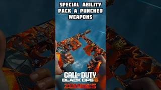 Special Ability Pack a Punched Weapons in BO6 Zombies 👀