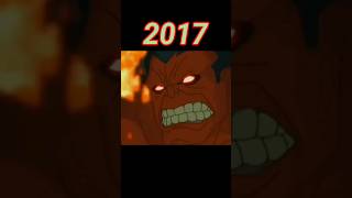 Evolution of Red Hulk (2010-2025)  #redhulk #hulk #evolution