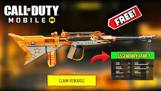 How To Get FREE Legendary FFAR 1 Gun Skin In COD MOBILE 2025! | CODM | Call Of Duty Mobile