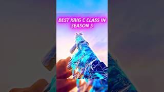 *BEST* 5 ATTACHMENT KRIG C CLASS in SEASON 5 Black Ops 6!️‍😱#callofduty #blackops6 #meta