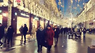 4К | Москва. Никольская ул. Январь 2022.