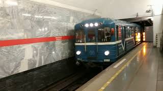 Электропоезд метро Ем, ст. Балтийская