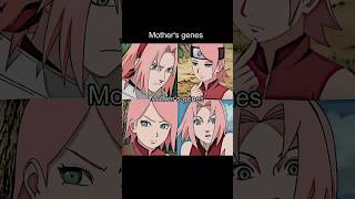 [Mother&#39;s Genes] [Father Genes] #sasuke #sakura #sarada #sumertimesadness #shorts shor#4