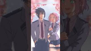 Sasuke and Sakura singing Wellerman#shorts#ytshorts#sasusaku#naruto