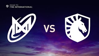 [RU] Nigma Galaxy vs Team Liquid - Игра 3 - Дорога на TI: плей-офф 2025 - тур 3