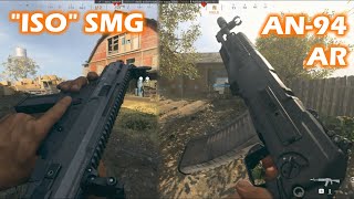 AN-94 &amp; ISO SMG: Base Animations/Gameplay (Modern Warfare 2019 Season 5 New Guns)