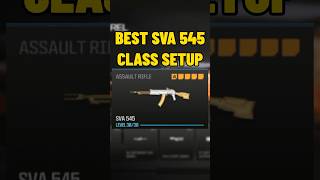 NEW BROKEN SVA 545 CLASS SETUP in MW3!