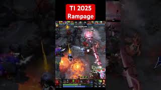 Rampage Dota 2 The International 2025 #dota2 #dota2international #theinternational  #ti2025