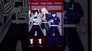 MMD x Demon Slayer - Shake IT To The Max #quickmagic #obanai #muichiro  #sanemi