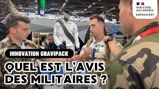 Gravipack est à Eurosatory pour faire tester sa technologie aux militaires et aux professionnels