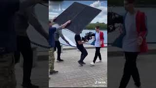 Как снимали клип - ГОЛОВЫ НА ЗАВТРАК (Компот) → #компот