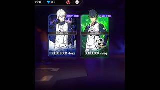 Nagi &amp; Isagi Blue Lock Bundle In Free Fire!