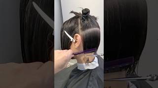 Bob haircut / классический боб. Как подстричь боб на тонких волосах