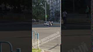 В Днепре у автомобиля Daewoo на ходу отвалилось колесо