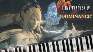 FINAL FANTASY XVI “DOMINANCE” Trailer Music [Piano Cover] (Synthesia) ファイナルファンタジー16