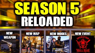 Season 5 Reloaded ROADMAP in Black Ops 6 – New Weapon, Map, Modes &amp; Event!