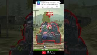 FV4005 VS AMX 50 B Tanksblitz #wotblits #wot #shorts #tanks #tank #танки #vs #вот #tanksblitz