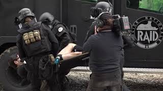 EUROSATORY 2024 - Live demonstration of the RAID