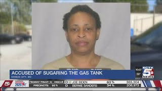 KC woman accused of putting sugar in former employer’s gas tank