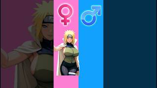 naruto couple Characters Gender Swap ♂️♀️ #naruto #sasuke #sakura #hinata #minato #kushina #obito