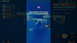 THE *MAX DAMAGE* CR-56 AMAX BUILD on WARZONE 👑 #warzone #callofduty #bo6 #rebirthisland #cod #shorts