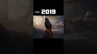 EVOLUTION of CAPTAIN AMERICA эволюция Капитана Америки (1979–2024) #captainamerica #evolution #marve