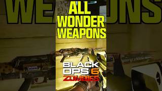 Black Ops 6 Zombies ALL Wonder Weapons Gameplay!