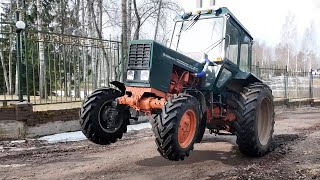 МТЗ-82 на 200 сил! Поставили керамическое сцепление!