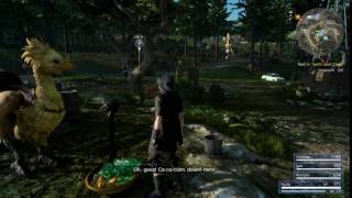 FINAL FANTASY XV - Noctis is scared of the Chobobo (Japanese dub)