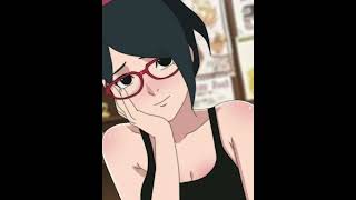 Boruto and Sarada singing | SHAPE OF YOU |