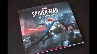 (book flip) Marvel&#39;s Spider-Man: The Art of the Game
