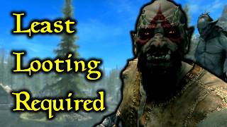 How Many Items Do You HAVE to Loot to Beat Skyrim?