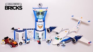 Lego City 60210 Sky Police Air Base Speed Build