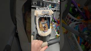 Reborn baby outing thrifting for dolls! #thrifting #dolls #rebornouting #rebornbaby #reborndoll