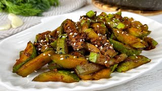Такие КАБАЧКИ Вы еще не ели! А мы едим ложками! Очень Вкусная закуска из КАБАЧКОВ &quot;Десятиминутка&quot;