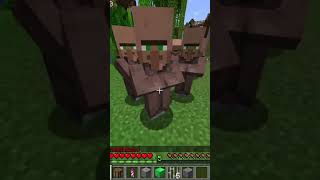 Отличный способ создать свою деревню жителей. #minecraft #minecraftmemes #minecraftshorts