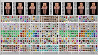 ЧТО ЛЕЖИТ В ИНВЕНТАРЕ У ВСЕЙ ДЕРЕВНИ ЖИТЕЛЕЙ В МАЙНКРАФТ | Компот Minecraft