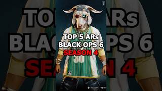 TOP 5 ARs in BLACK OPS 6 (Season 4) | Best BO6 Class Setups