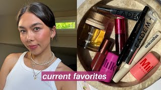 Current Beauty Favorites 2025 | Swatches &amp; Try on