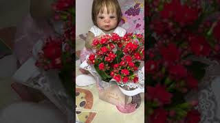 BEBÊ REBORN LAURINHA GANHOU FLORES SUSPEITAS