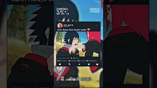 One Side Love 🥺❤‍🩹 #sasuke #karin #anime #shorts #foryou