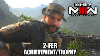 COD Modern Warfare 3 - 2-fer Achievement/Trophy - Kill 2 enemies with 1 Bullet 5 times in &#39;Payload&#39;