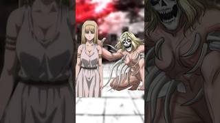Attack on Titan Character Titan Forms Part 2🥶 #anime #shorts