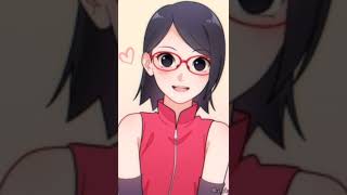 Boruto &amp; Sarada sing shape of you//#shorts //#youtubeviral //#subscribe //#youtubeviralshorts ❤️