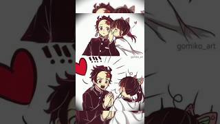tanjiro x kanao 😊❤️ #demonslayer #couple #anime #edit #trending #short