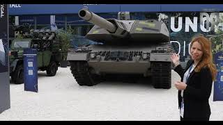 Lynx AIFV variants and Panther KF51 EVO at EUROSATORY 2024 by Rheinmetall